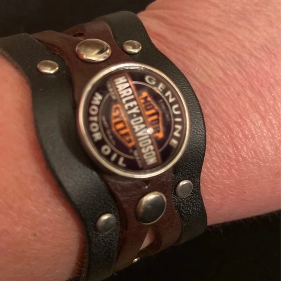 Harley-Davidson Jewelry - Harley Leather Stud Bracelets